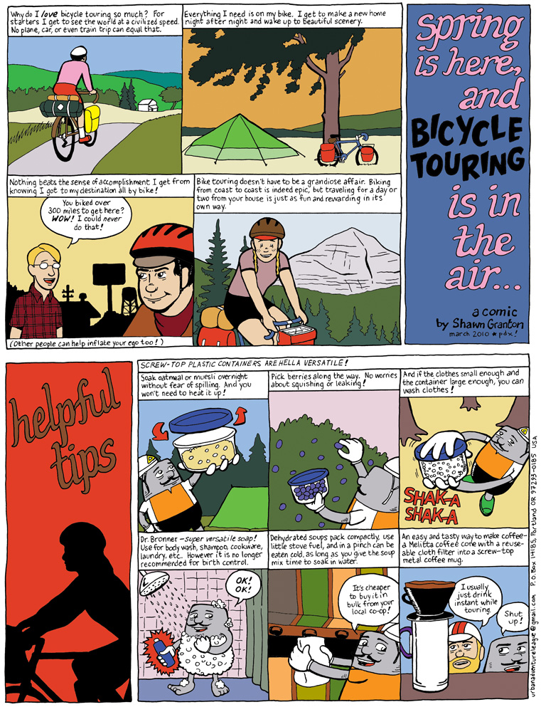Bicycle Touring Is In the Air