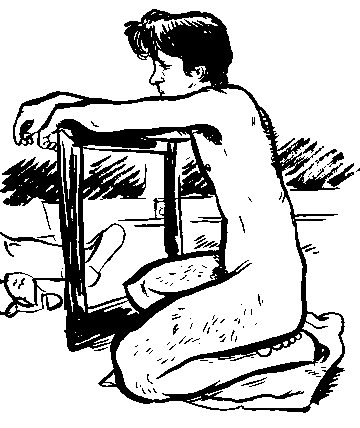 Drawing of Nim by Aaron