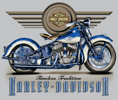 VINTAGE--HARLEY-DAVIDSON